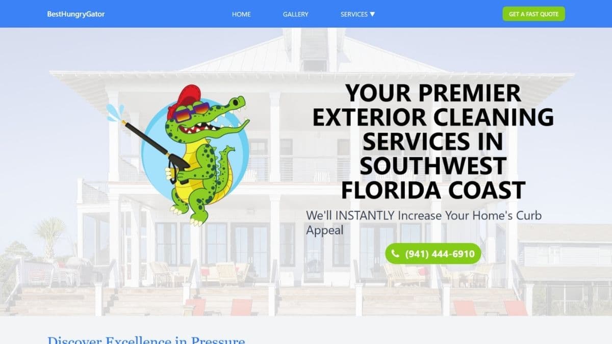 Captura del proyecto Best Hungry Gator